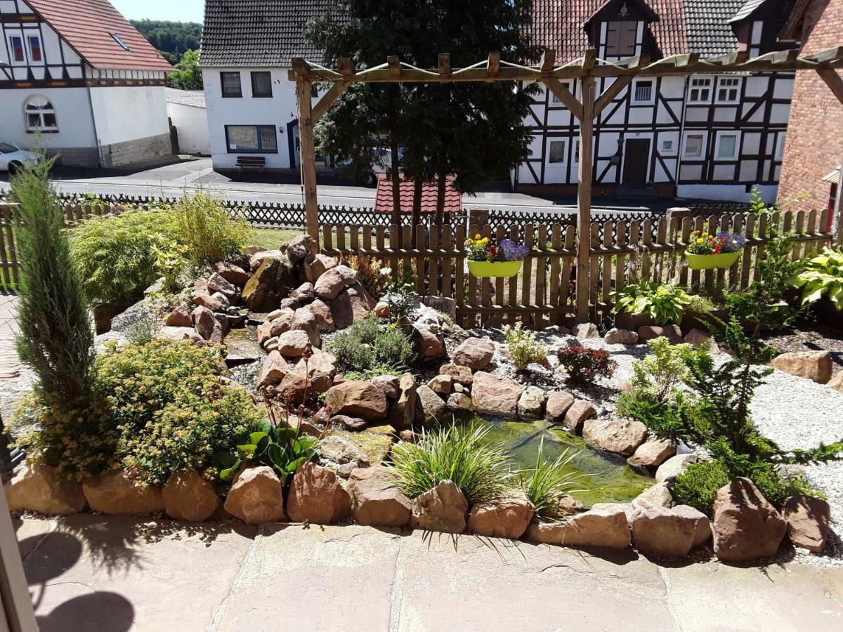 Ferienwohnung Am Osterberg Liebenau  Ngoại thất bức ảnh